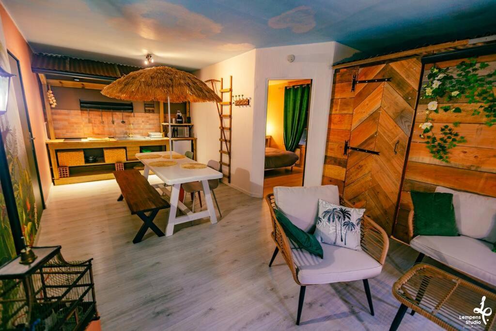 Appartement La Cabane Du Jardin Труа Екстер'єр фото